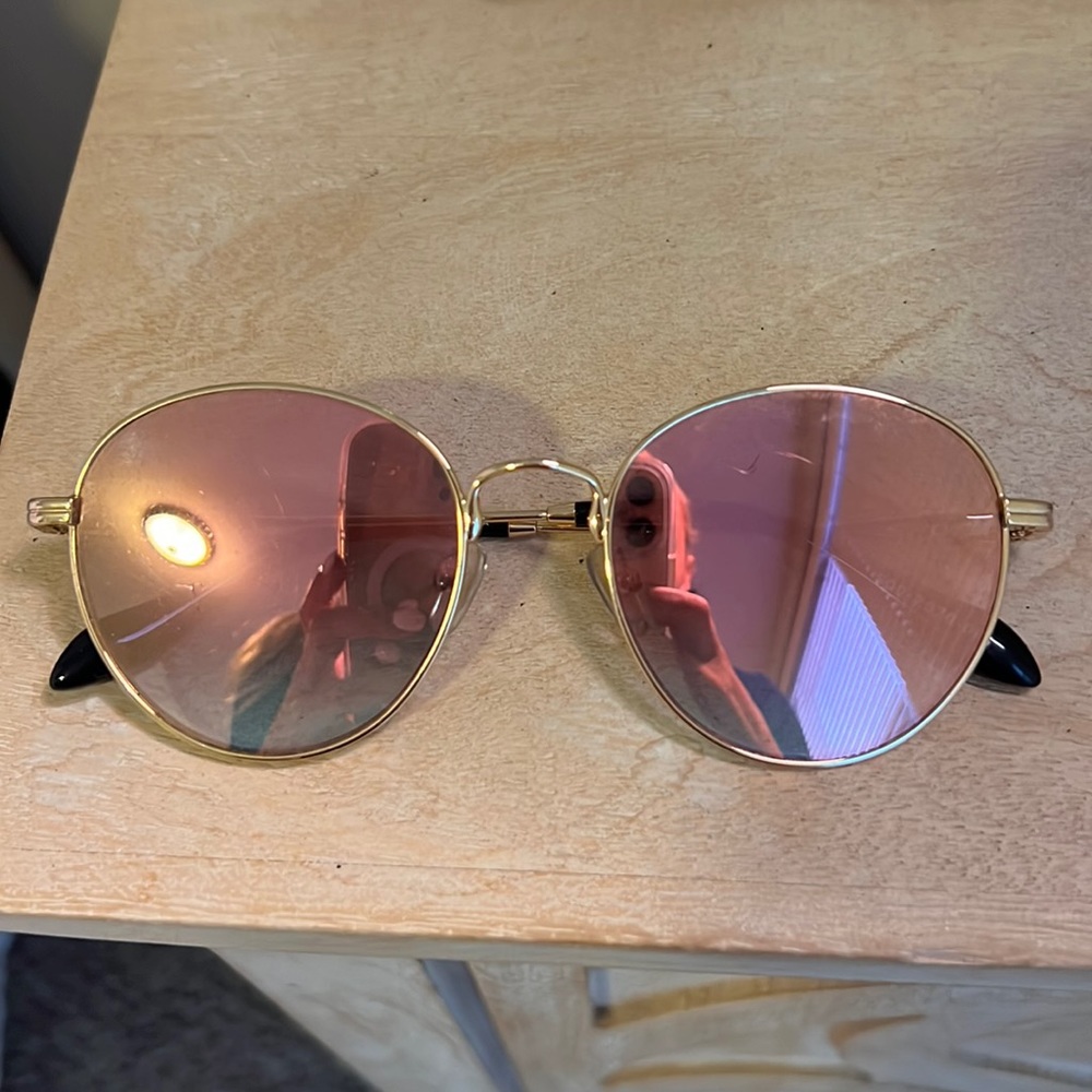 Sonix pink sunglasses